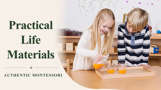 Authentic Montessori Practical Life Materials