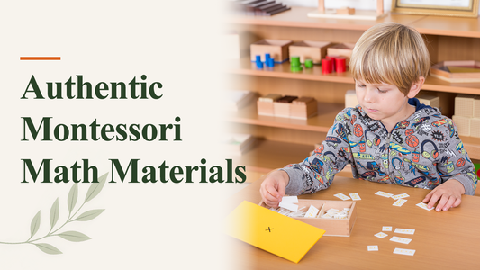 Authentic Montessori Math Materials