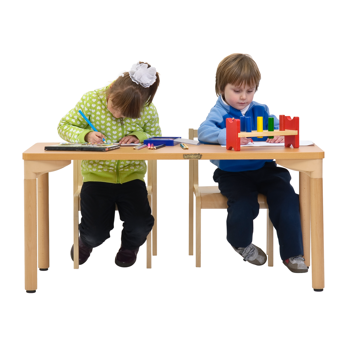 22" x 30" Rectangular Table - 16" Height
