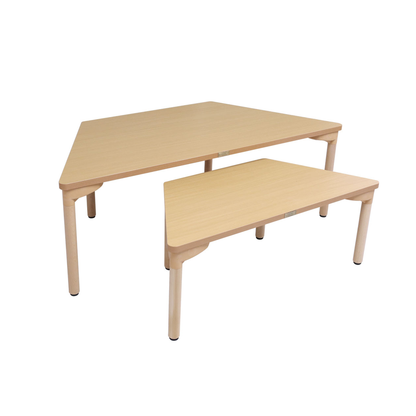 22"/44" x 22" Trapezoidal Table - 22" Height