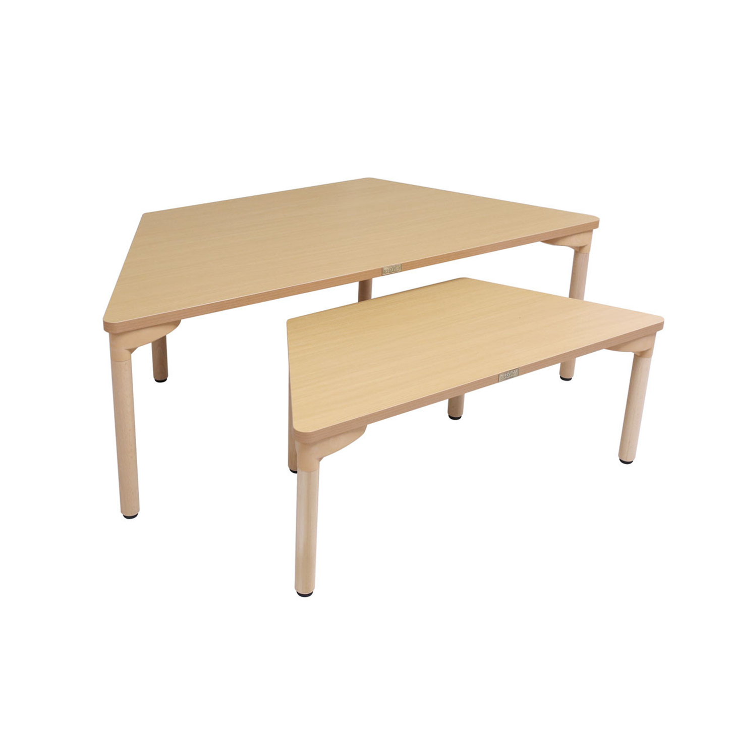 22"/44" x 22" Trapezoidal Table - 24" Height