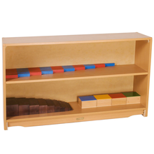 Closed Back Shelf 4' x 28" w/ One Shelf