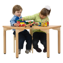 22"/44" x 22" Trapezoidal Table - 16" Height