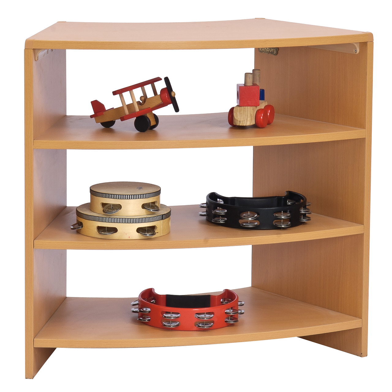 Sweep Shelf 28" w/ Two Shelves