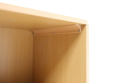 Closed Back Shelf 4' x 28" w/ One Shelf