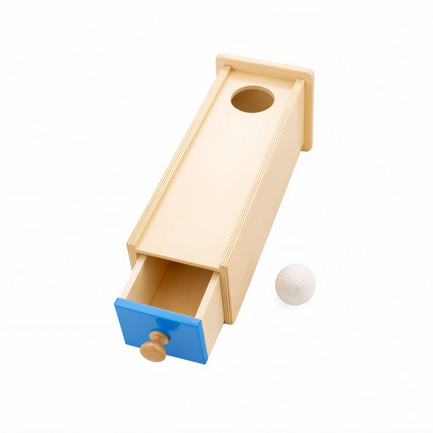 Object Permanence Box w/ Drawer