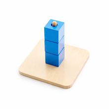 Cubes on Vertical Dowel