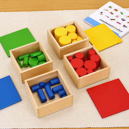 Knobless Cylinders (Set of 4)