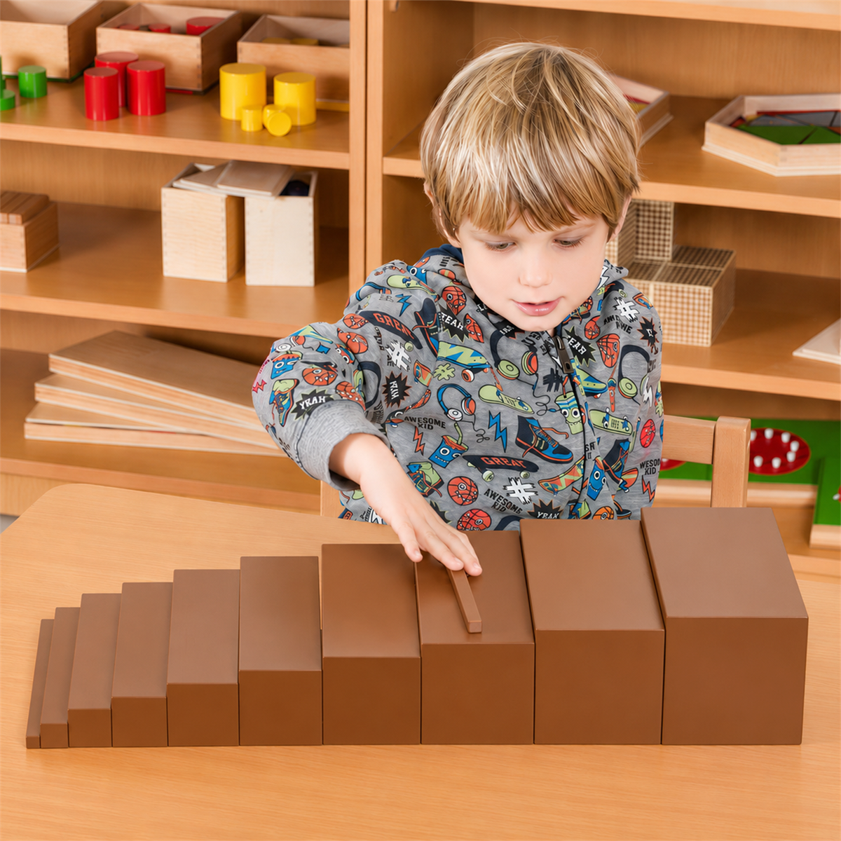 Brown Stair (Brown Lacquer)