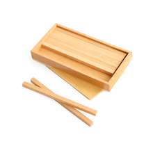 Box with Prisms for Brown Stairs (Natural Finish)