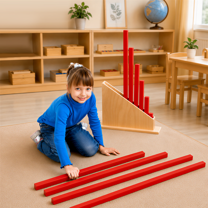 Long Red Rods