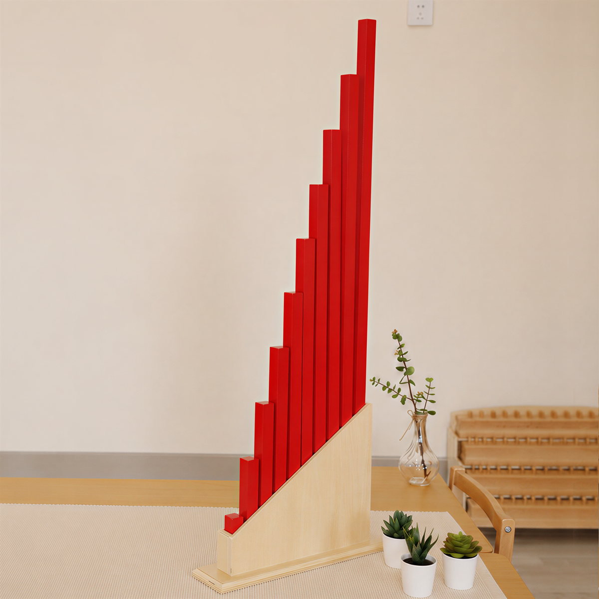 Long Red Rods