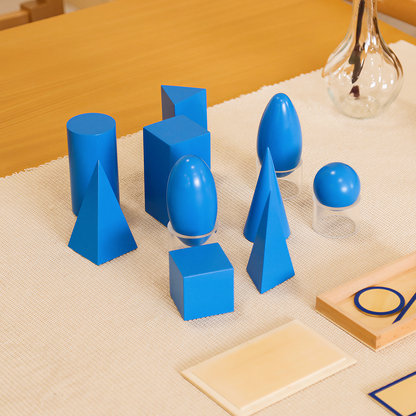 Geometric Solids With Stands