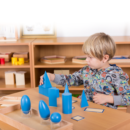 Geometric Solids With Stands