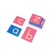 Lower Case Sandpaper Letters - Print