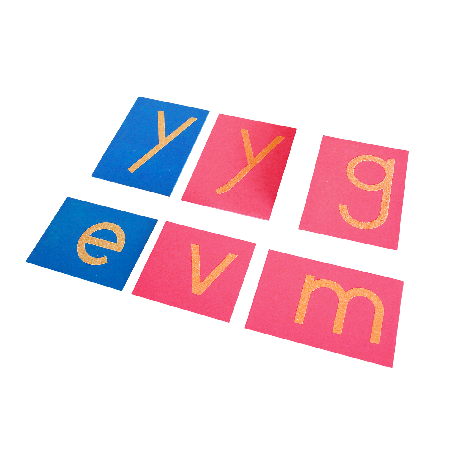 Lower Case Sandpaper Letters - Print