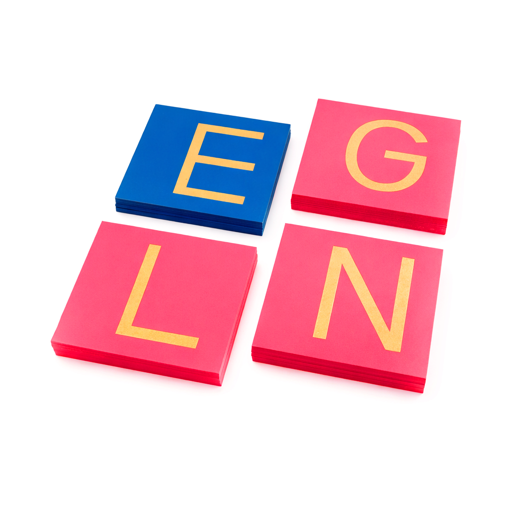 Capital Case Sandpaper Letters - Print