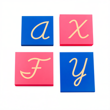 Capital Case Sandpaper Letters - Cursive