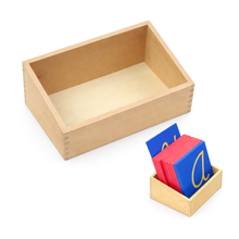 Box for the Sandpaper Letters