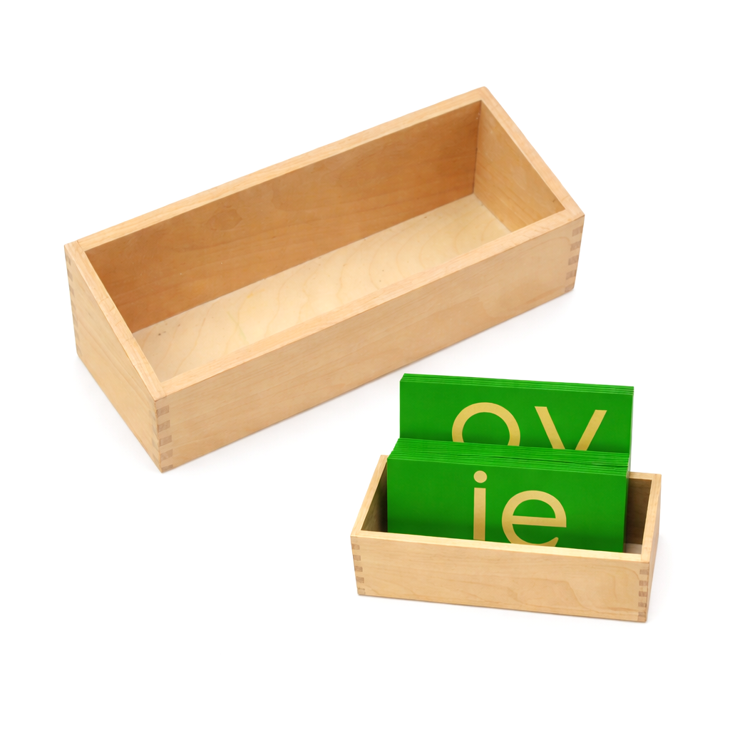 Box for the Lower Case Double Sandpaper Letters