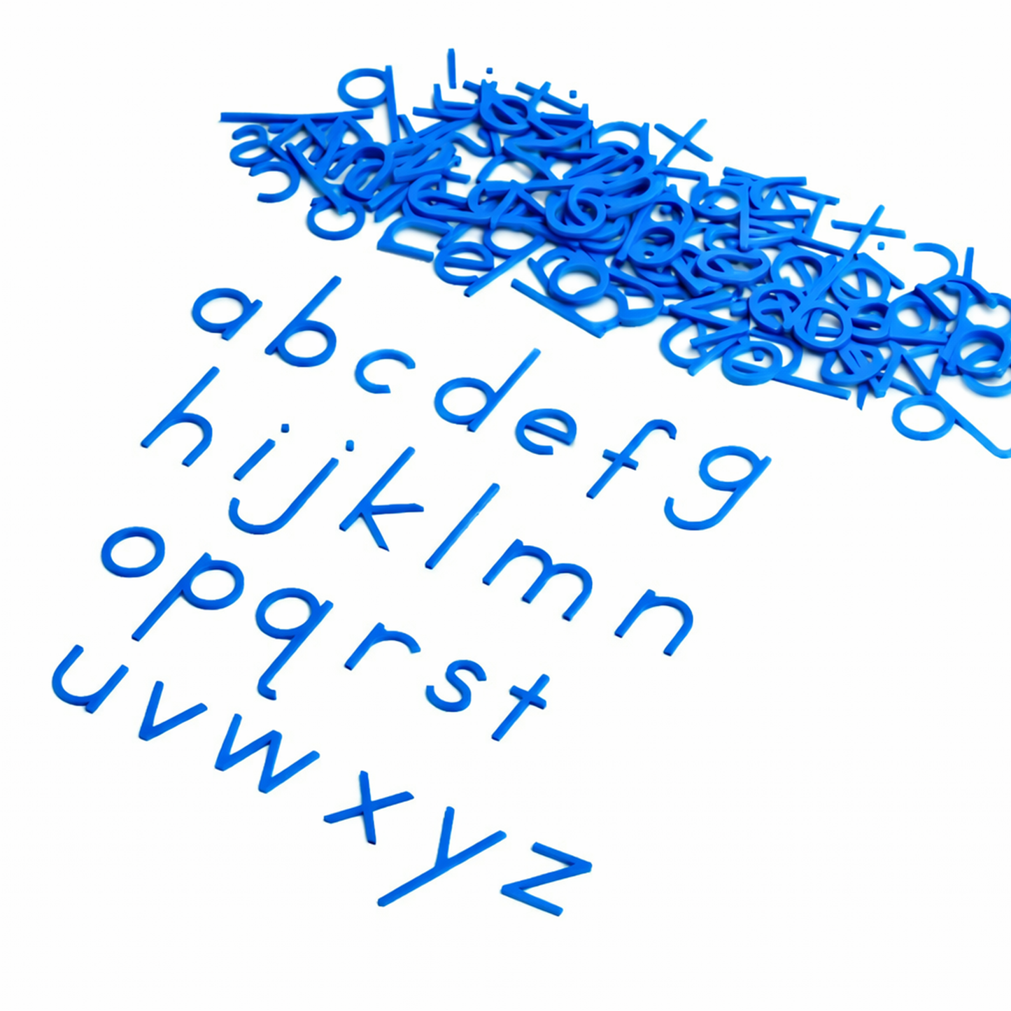 Small Movable Alphabet (Print, Blue)