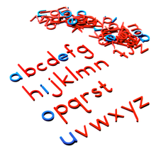 Medium Movable Alphabet (Print, Mix Blue & Red)