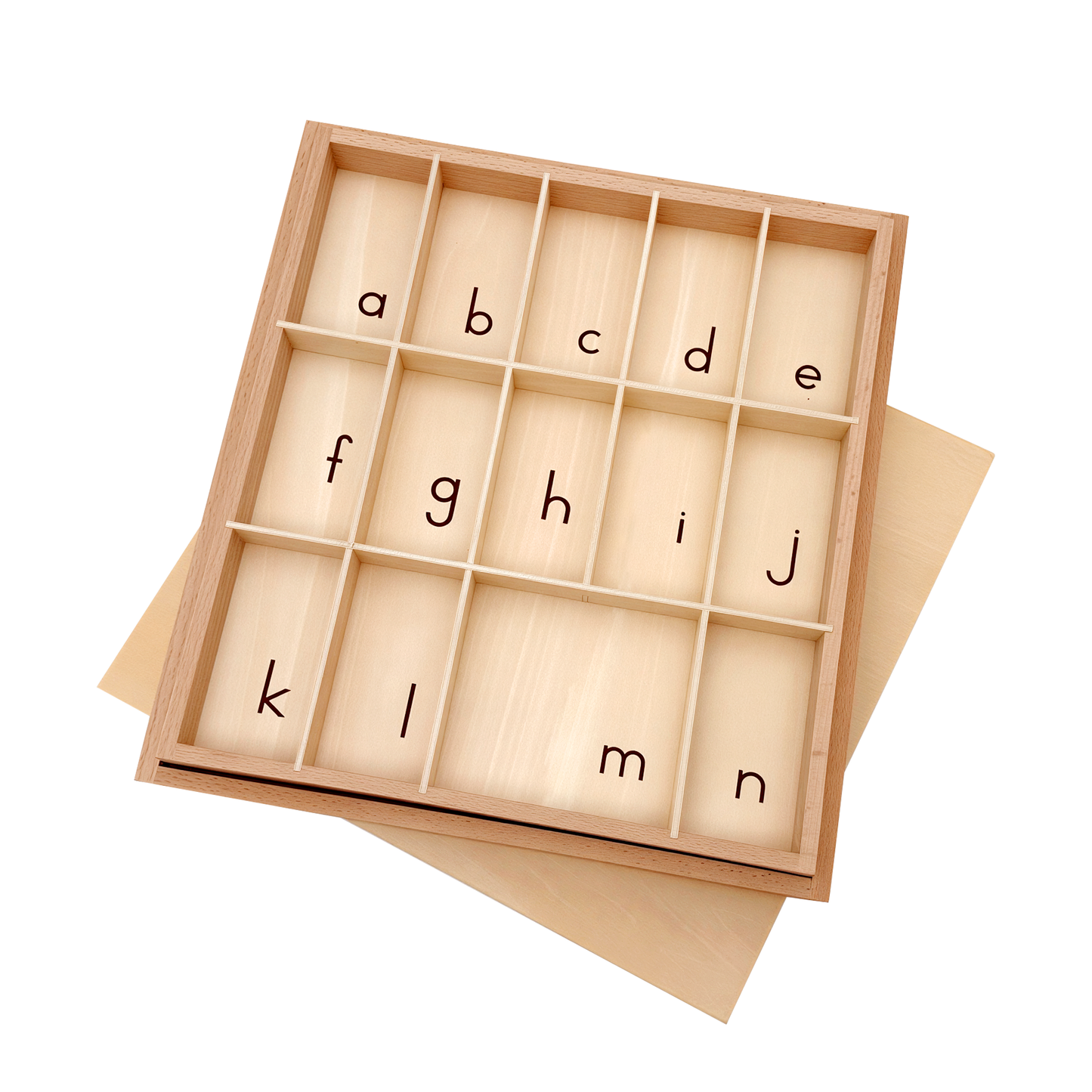 Medium Movable Alphabet Box (Lower Case Letters)