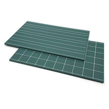 Greenboards with Double Lines and Squares (2 pcs)