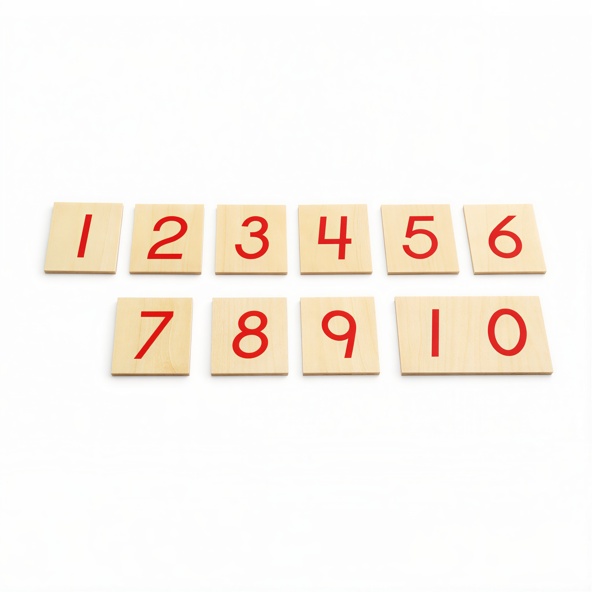 Printed Numerals (USA Print) – Montessori Outlet, Inc.