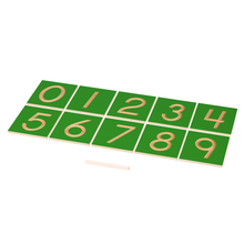 Hollow Number Shapes (USA Print)