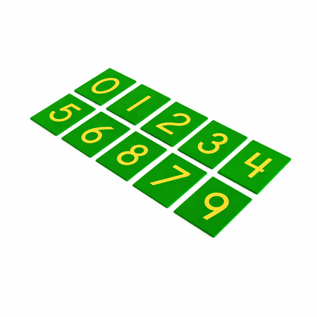 Sandpaper Numerals (USA Print)