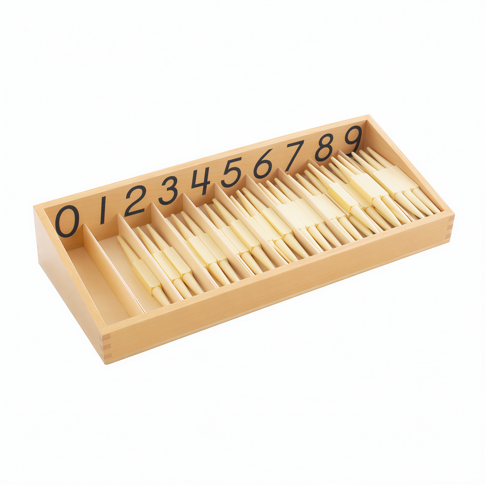 Spindle Box With 45 Spindles (USA Print) – Montessori Outlet, Inc.