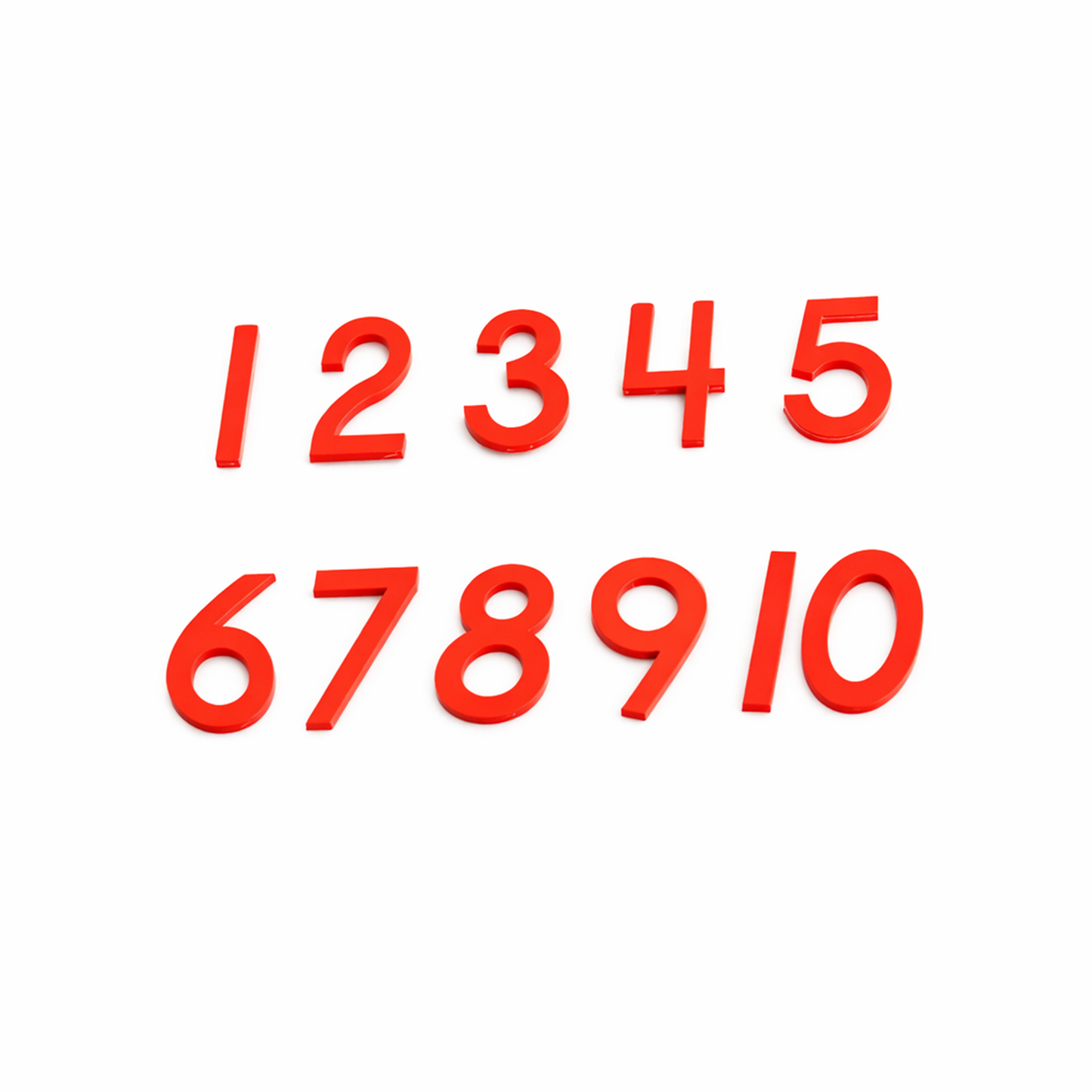 Cut-Out Numerals (USA Print)