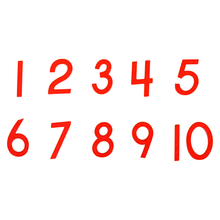 Cut-Out Numerals (USA Print)