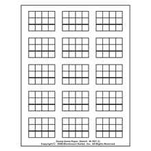 Stamp Game Paper, 15 Problems