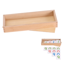 Large Number Cards Box