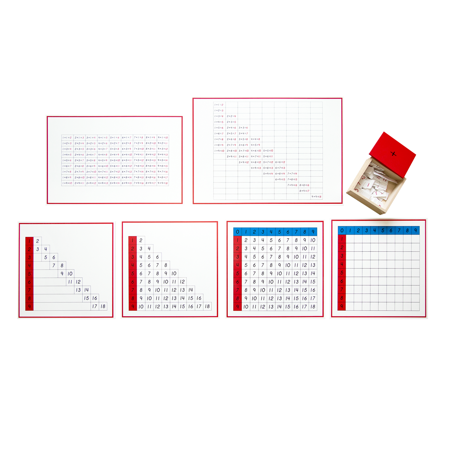 Addition Working Charts