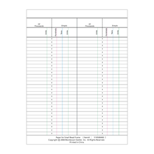 Paper for Small Bead Frame (50 Sheets)