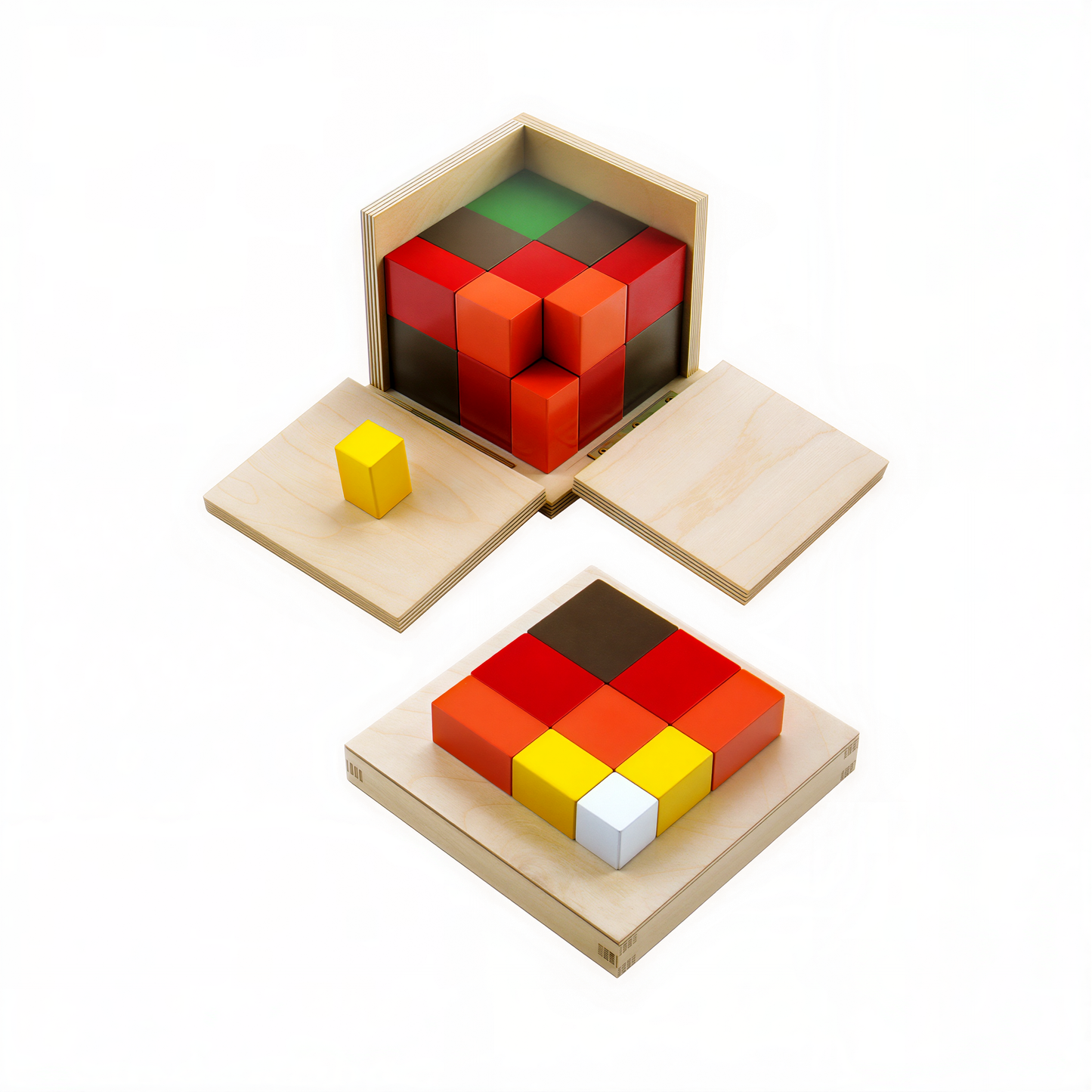 Arithmetic Trinomial Cube