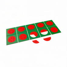 Wooden Fraction Circles