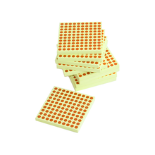 10 Wooden Square of 100