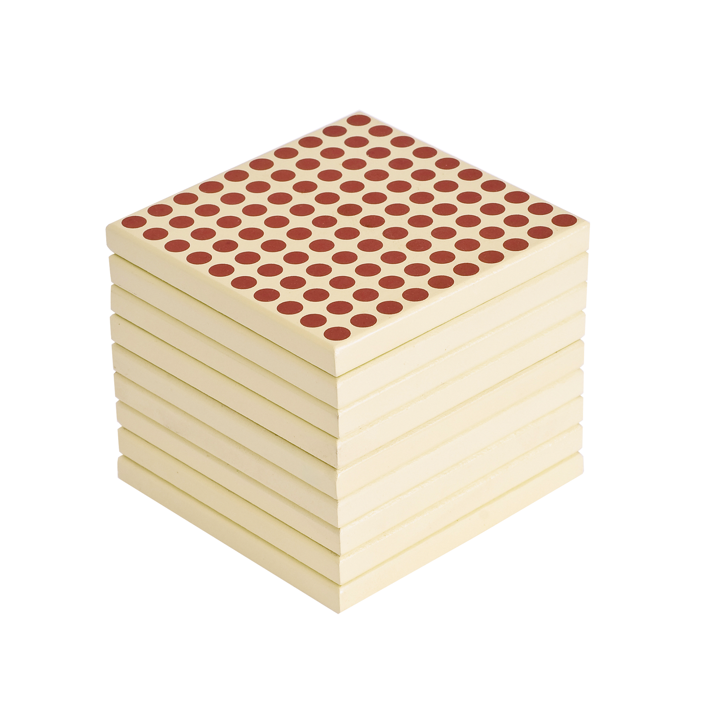 45 Wooden Square of 100