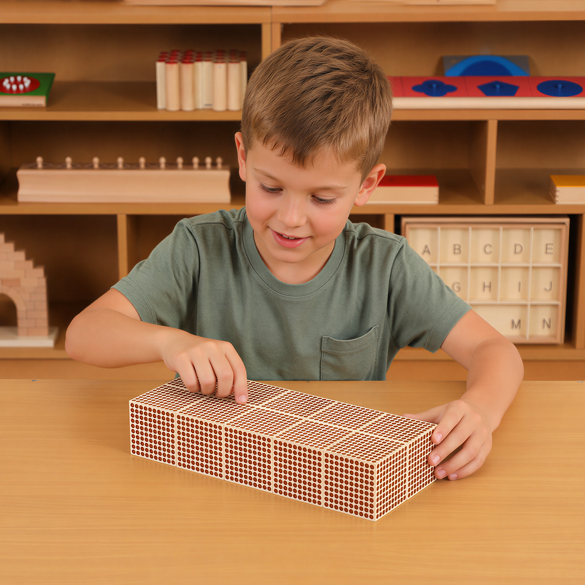 10 Wooden Cube of 1000