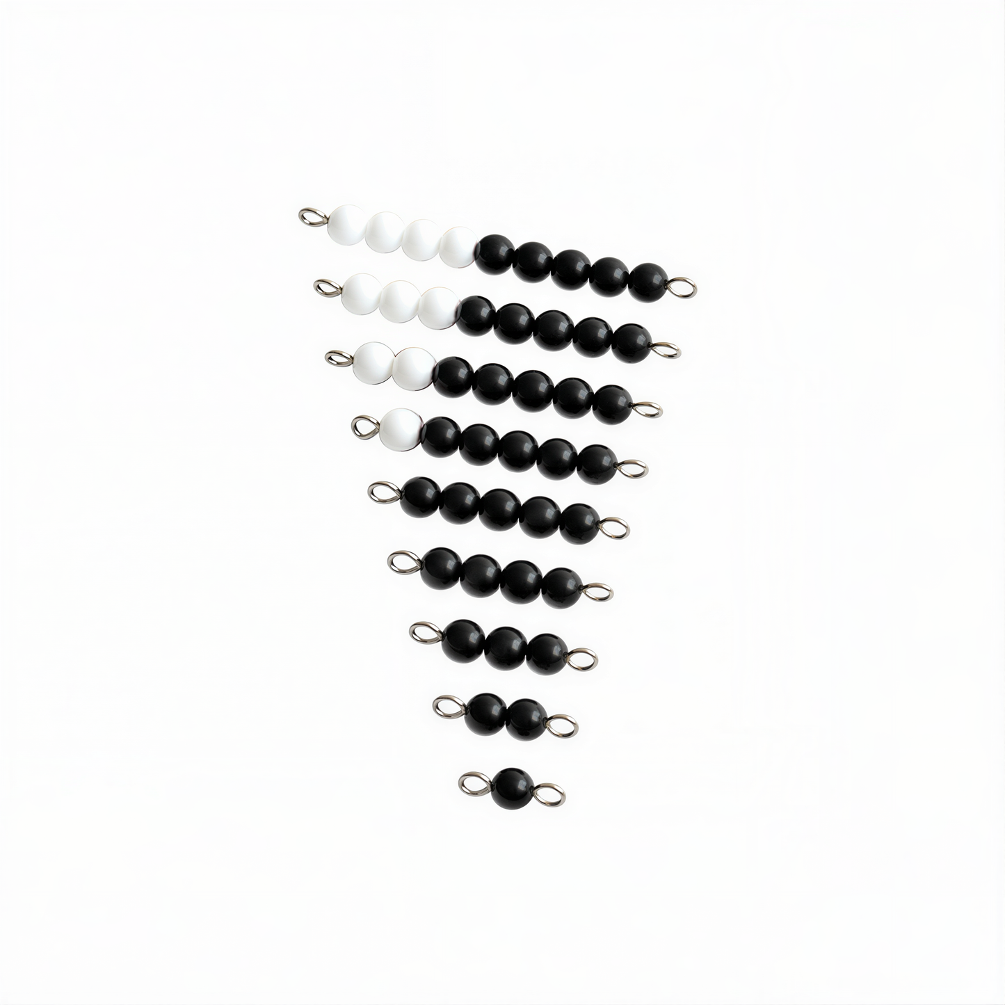 Black and White Bead Stairs