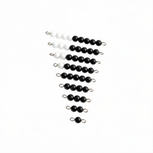 Black and White Bead Stairs