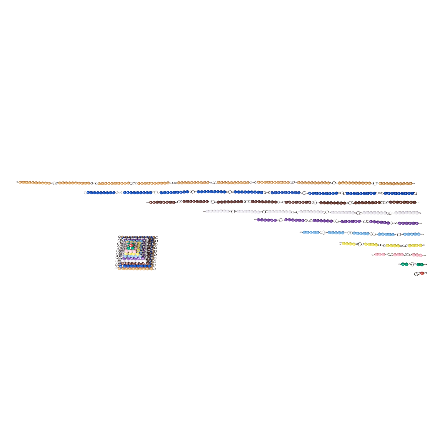 Colored Bead Chains & Squares