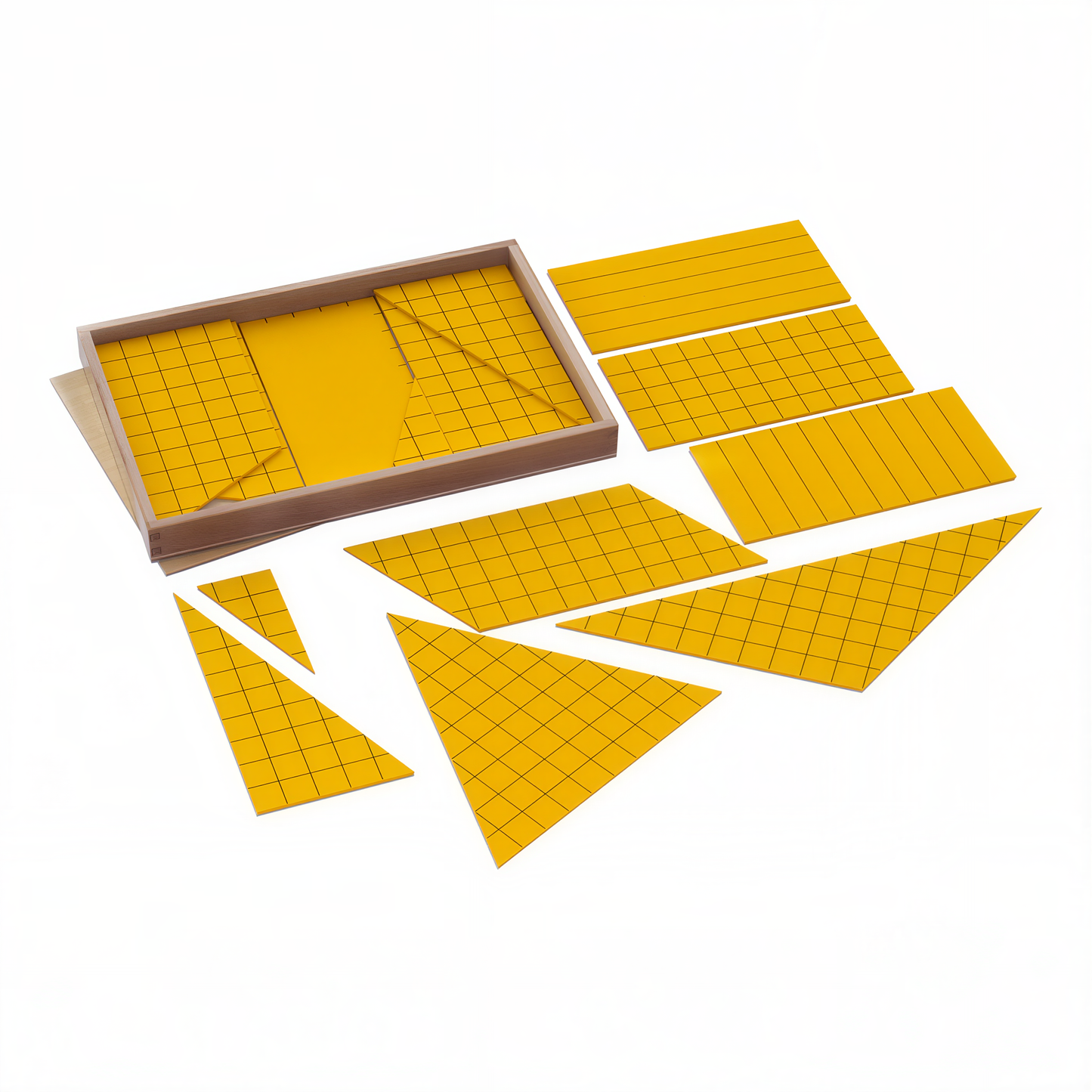 Yellow Triangles for Area