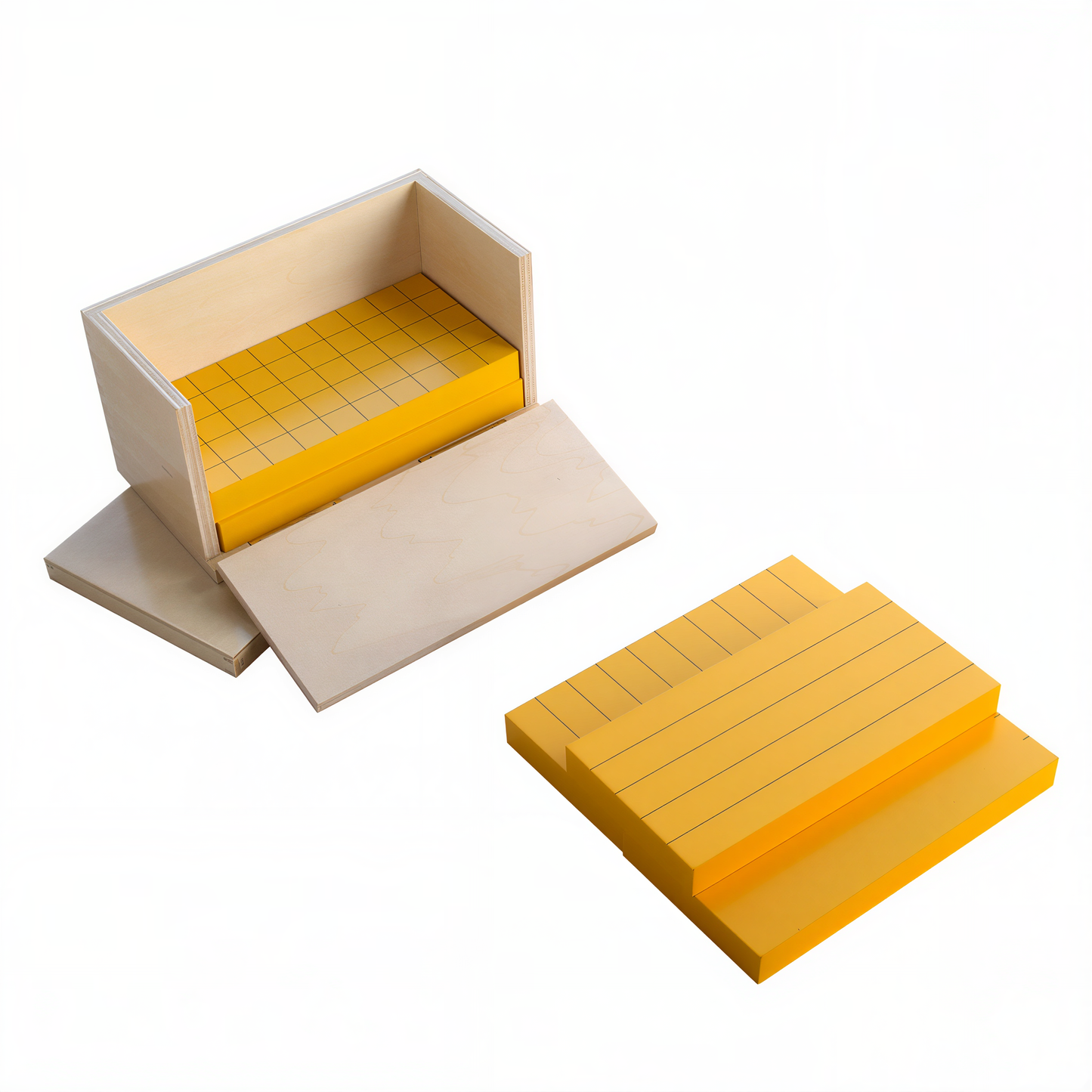 Five Yellow Prisms