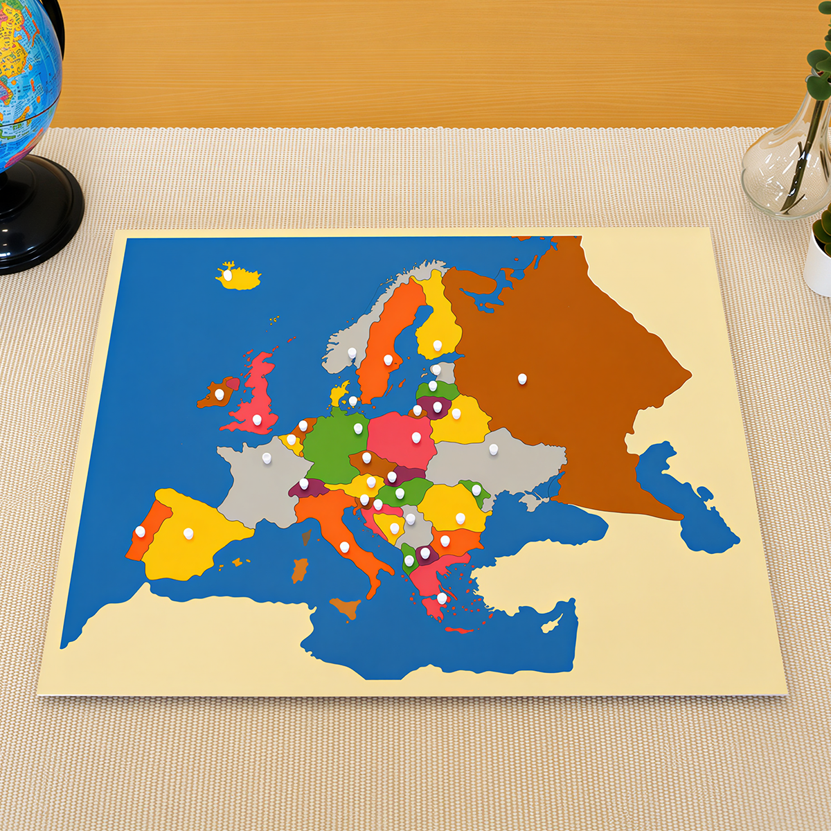 Puzzle Map of Europe