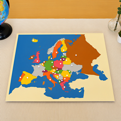 Puzzle Map of Europe